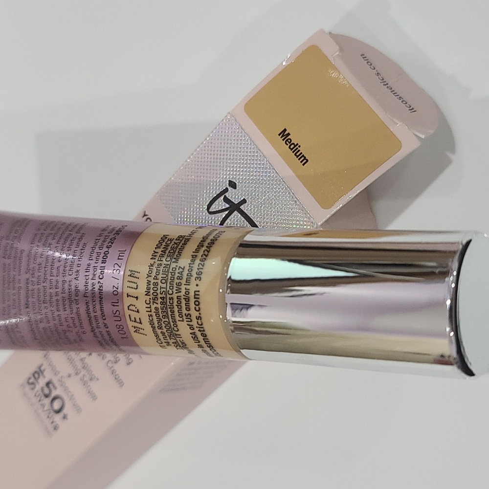 1/2 PRICE ✅ It Cosmetics CC+ Illumination SPF 50+ Anti-Aging ✨Exp 2026 NIB - Picture 12 of 16